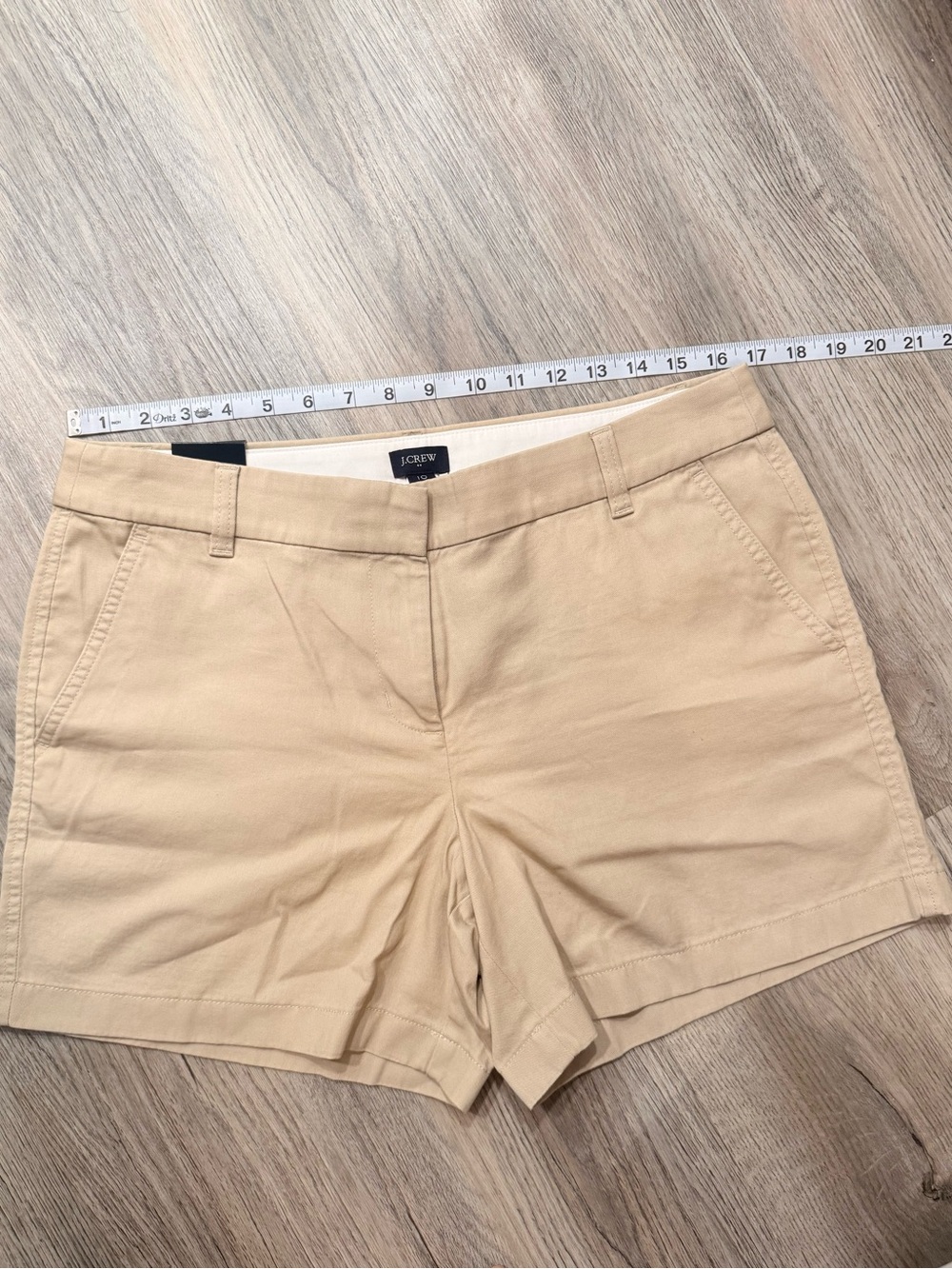 J. Crew Tan Chino Shorts